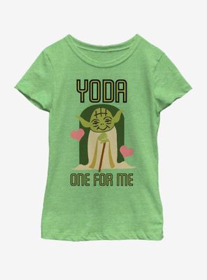 Star Wars Yoda One Youth Girls T-Shirt