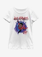 Marvel Spiderman Painted Miles Youth Girls T-Shirt