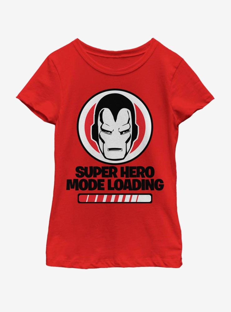 Marvel Ironman Loading Youth Girls T-Shirt