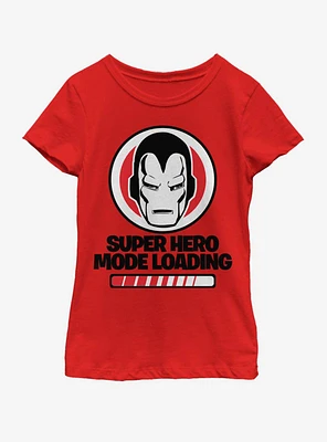 Marvel Ironman Loading Youth Girls T-Shirt