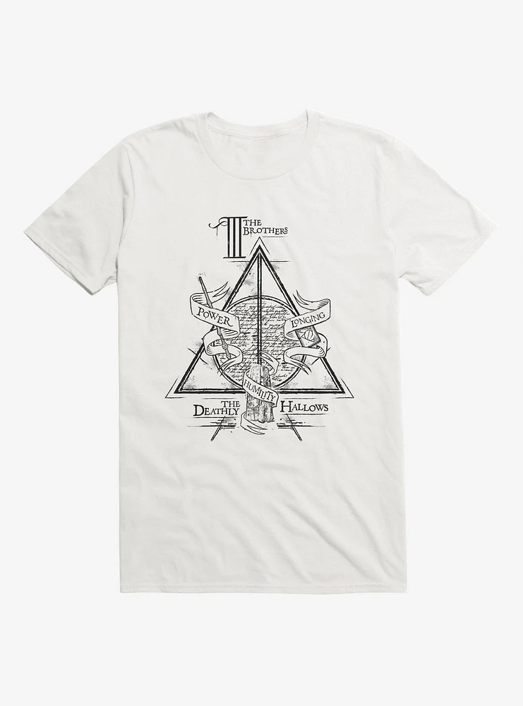 Harry Potter Deathly Hallows Three Brothers T-Shirt