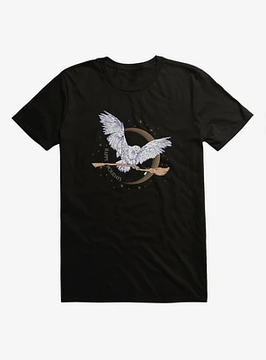 Harry Potter Hedwig Happy Holidays T-Shirt