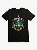 Harry Potter Slytherin Serpents Badge T-Shirt