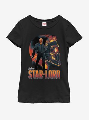 Marvel Guardians of the Galaxy Star-Lord Sil Youth Girls T-Shirt
