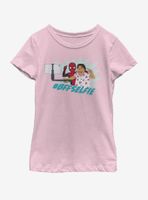 Marvel Spiderman Far From Home Selfie Youth Girls T-Shirt