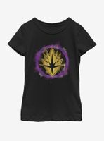 Marvel Avengers: Endgame Guardians Spray Logo Youth Girls T-Shirt