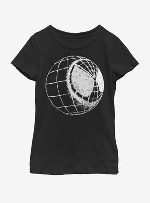 Marvel Spiderman Far From Home Spider-Man Globe Youth Girls T-Shirt