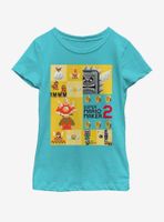 Nintendo Building Blocks Youth Girls T-Shirt