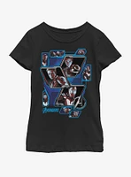 Marvel Avengers: Endgame Avengers Panel Shot Youth Girls T-Shirt