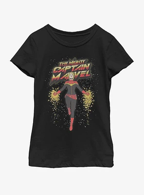 Marvel Captain Mighty Cap M Youth Girls T-Shirt