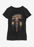 Marvel Captain Mighty Cap M Youth Girls T-Shirt