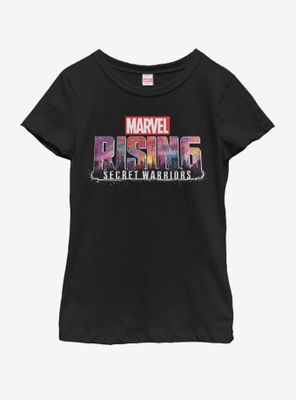 Marvel Secret Wars Logo Youth Girls T-Shirt