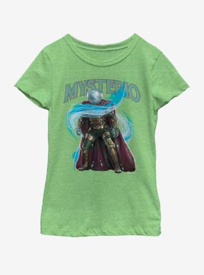 Marvel Spiderman Far From Home Mysterio Stance Youth Girls T-Shirt