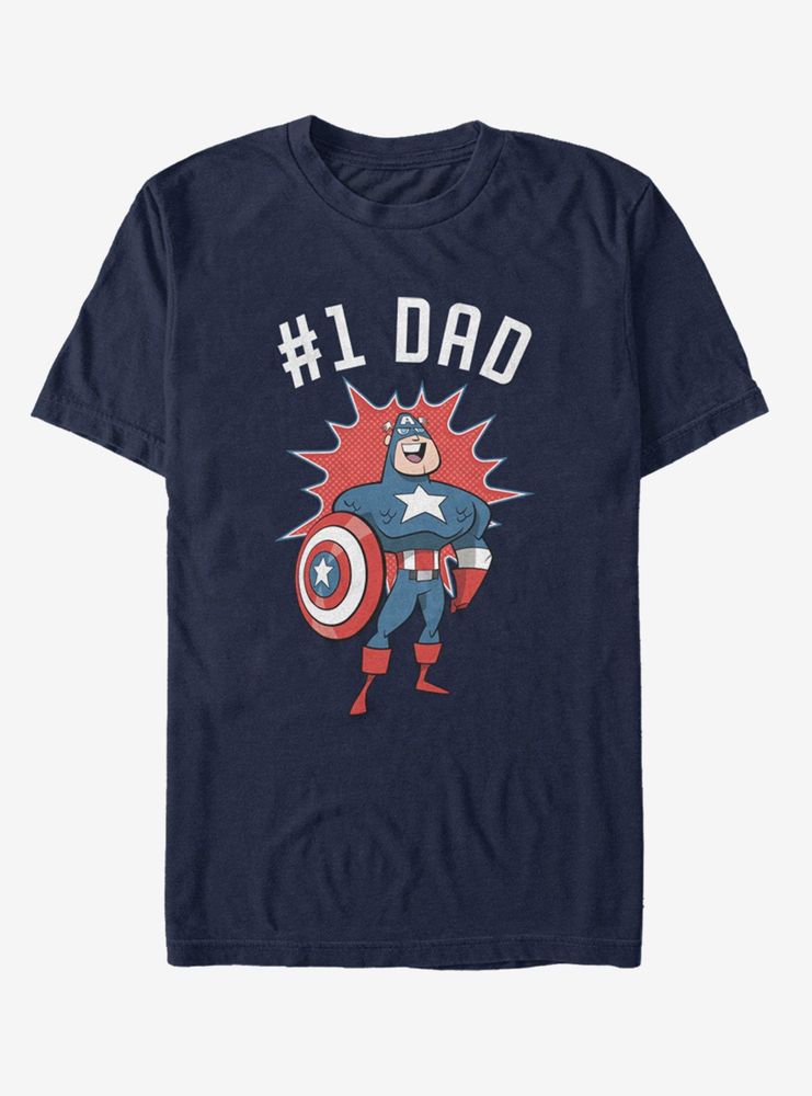 Marvel Captain America No 1 DAD T-Shirt