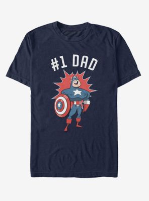 Marvel Captain America No 1 DAD T-Shirt