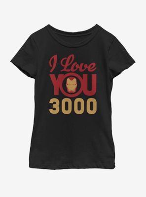 Marvel Avengers: Endgame 3000 Icon Face Youth Girls T-Shirt