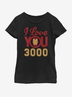 Marvel Avengers: Endgame 3000 Icon Face Youth Girls T-Shirt