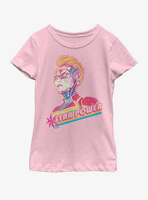 Marvel Captain Pop Star Youth Girls T-Shirt