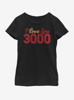 Marvel Avengers: Endgame 3000 Loves Youth Girls T-Shirt