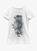Marvel Captain Soaring Youth Girls T-Shirt
