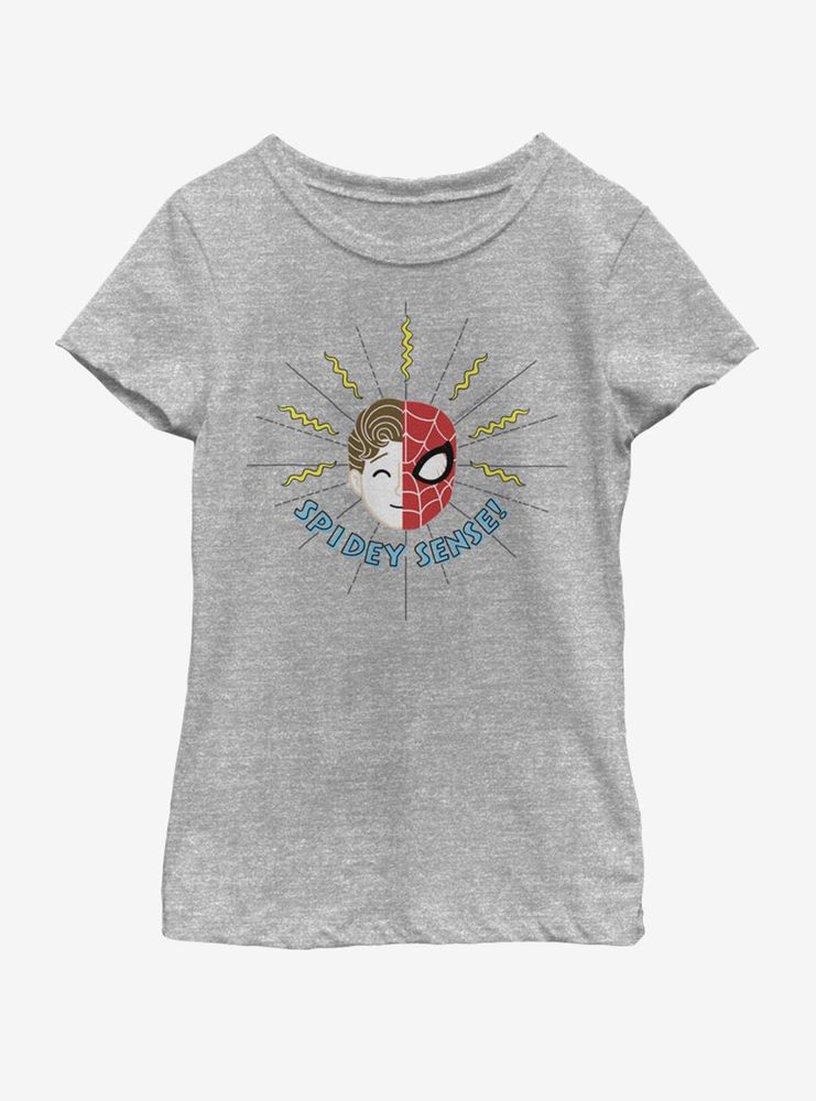 Marvel Spiderman Far From Home Spidey Sense Youth Girls T-Shirt