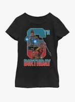 Marvel Black Panther Shuri Okoye 6th Bday Youth Girls T-Shirt