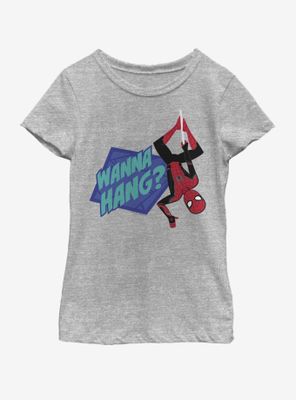Marvel Spiderman Far From Home Spidey Hangout Youth Girls T-Shirt
