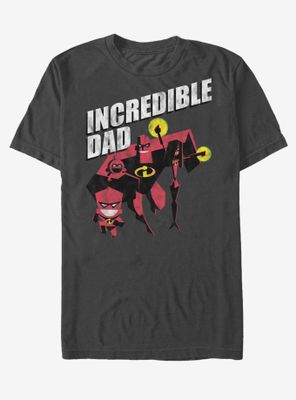 Disney Pixar Incredibles Credible Father T-Shirt