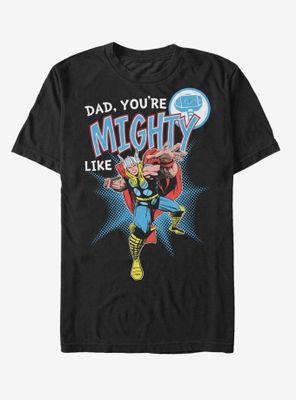 Marvel Thor Mighty like Dad T-Shirt