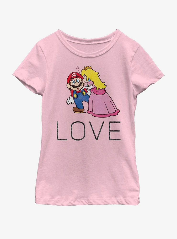 Nintendo Mario Love Youth Girls T-Shirt