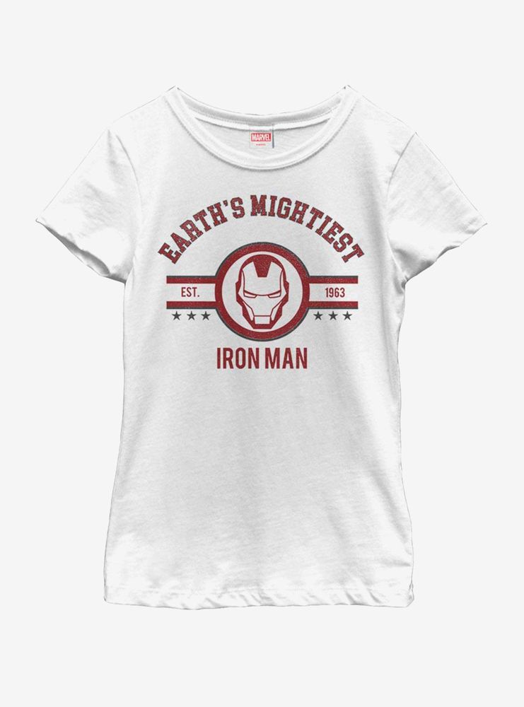 Marvel Ironman Mighty Iron Youth Girls T-Shirt