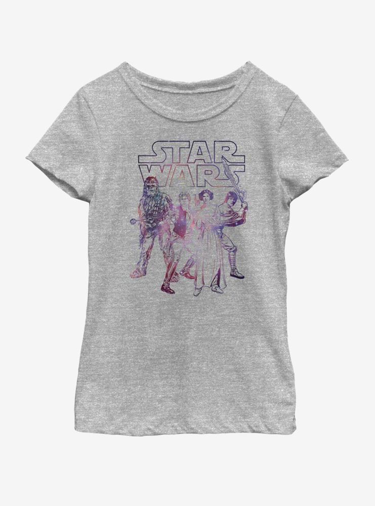 Star Wars Rebel Group Youth Girls T-Shirt