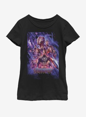 Marvel Avengers: Endgame Avengers Poster Youth Girls T-Shirt