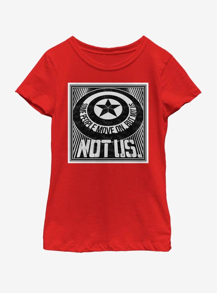 Marvel Avengers: Endgame Not Us Youth Girls T-Shirt