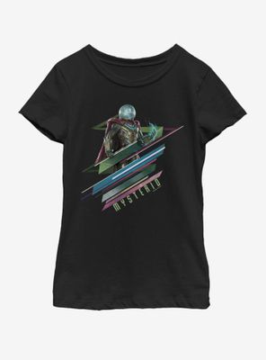 Marvel Spiderman Far From Home Mysterio Magic Ribbons Youth Girls T-Shirt