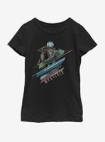 Marvel Spiderman Far From Home Mysterio Magic Ribbons Youth Girls T-Shirt