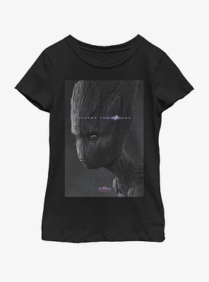 Marvel Avengers: Endgame Groot Avenge Youth Girls T-Shirt
