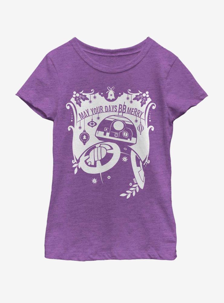 Star Wars BB Merry Youth Girls T-Shirt