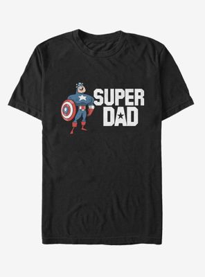 Marvel Captain America SUPER DAD T-Shirt