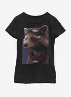 Marvel Avengers: Endgame Rocket Avenge Youth Girls T-Shirt