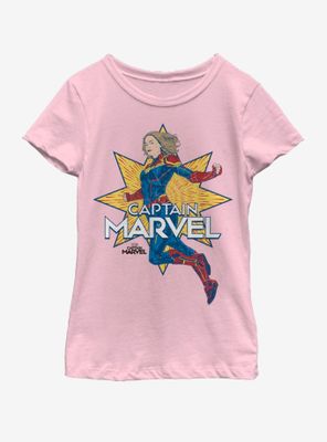 Marvel Captain Star Youth Girls T-Shirt