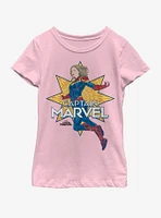 Marvel Captain Star Youth Girls T-Shirt