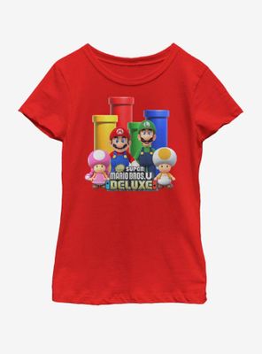 Nintendo New You ies Youth Girls T-Shirt