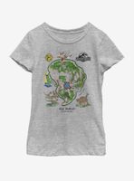 Jurassic Park ISLA NUBLAR Youth Girls T-Shirt