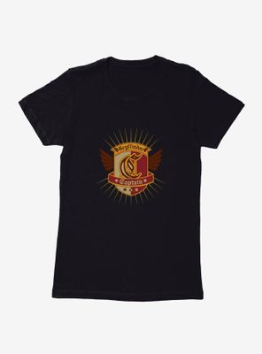 Harry Potter Gryffindor Captain Shield Womens T-Shirt