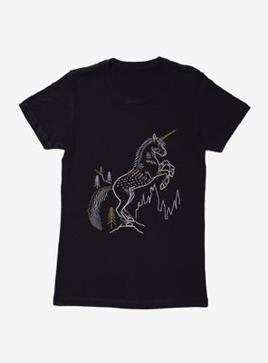 Harry Potter Pegasus Gallop Womens T-Shirt