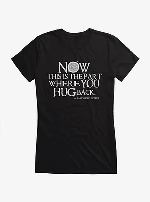 Supernatural Hug Girls T-Shirt