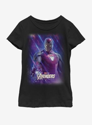 Marvel Avengers: Endgame Space Ironman Youth Girls T-Shirt