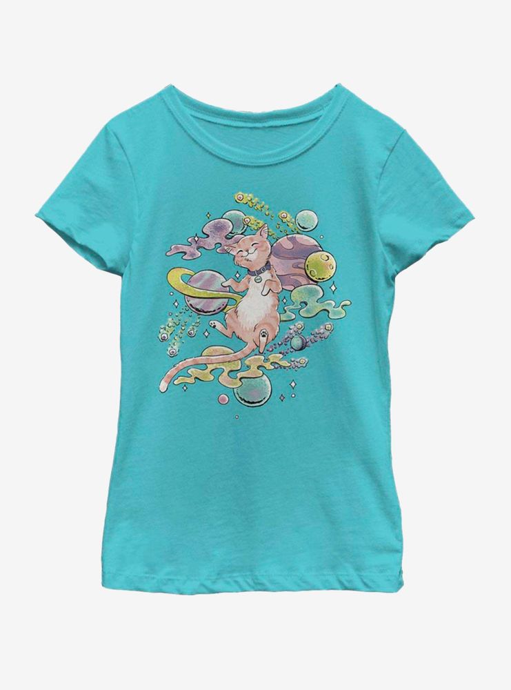 Marvel Spiderman Far From Home Cosmic Kitty Youth Girls T-Shirt