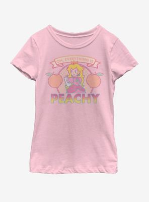Nintendo Peach Oh Youth Girls T-Shirt